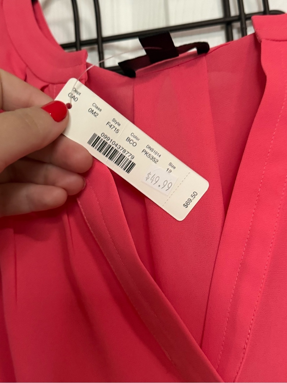 NWT J Crew Sleeveless Blouse Top - Coral Pink - Picture 2 of 6